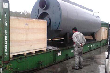 diesel oil fired steam boiler