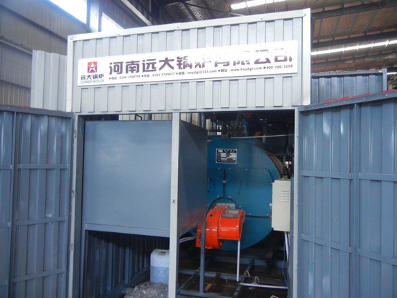 container room boiler